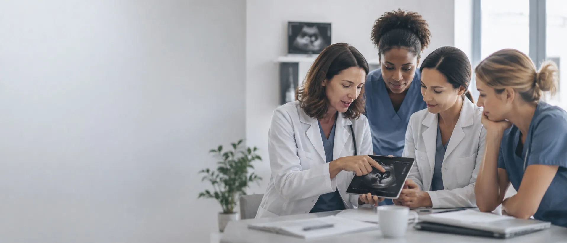 Monitor médico en terapia intensiva